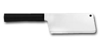 Chefs Cleaver Black Hande